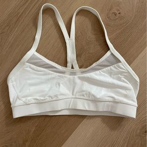 White Lululemon Sports Bra